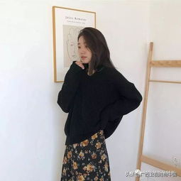 让黑色毛衣解决你的秋冬穿衣困惑