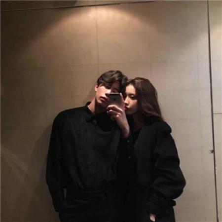 韩系情侣头像一男一女,永远不要停止对我的爱