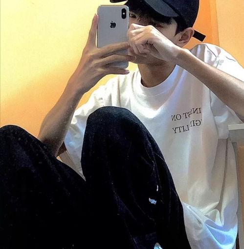 慵懒风男生头像