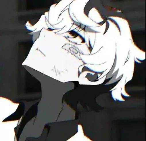 黑色系列丧系男头