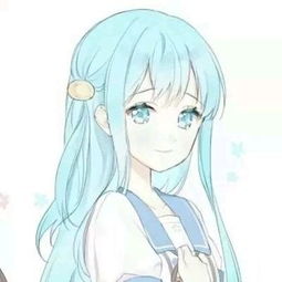 萌系女生二次元头像
