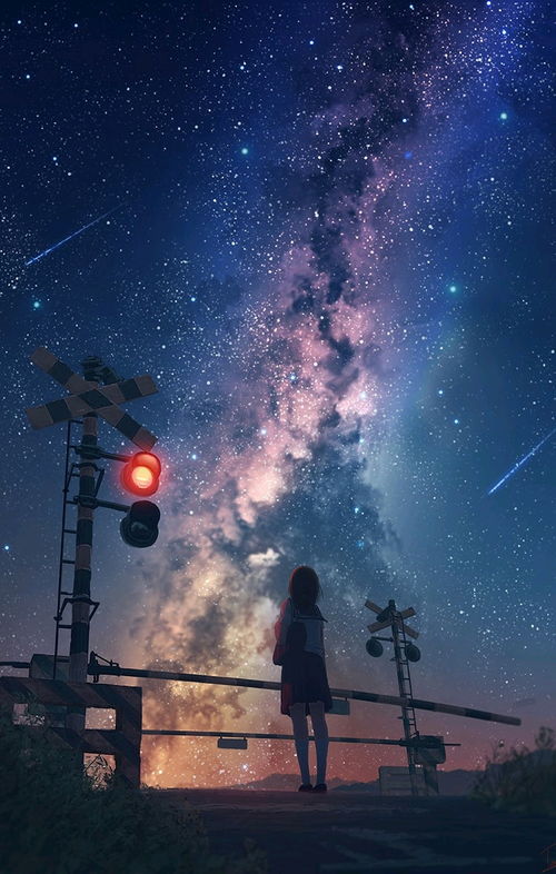 男生头像动漫星空系人物壁纸