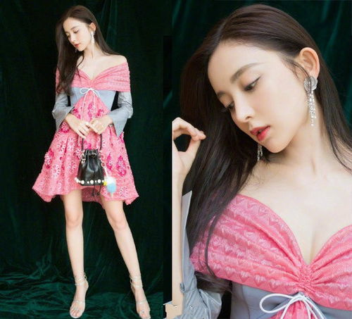 女星甜美系仙女裙造型,景甜可a可媚,娜扎万千男人的梦