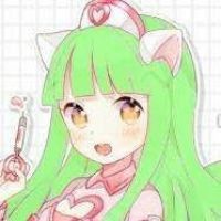 绿头发的动漫头像女生微信头像图片大全