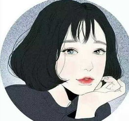 食系女生头像苍白