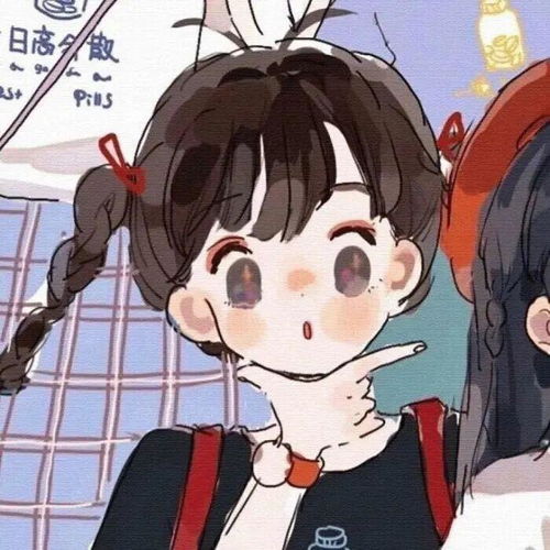 女生头像可爱系小孩少女