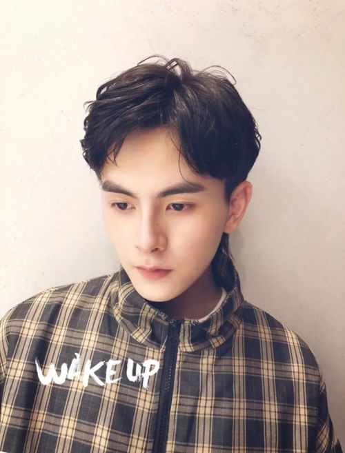 王俊凯同款男生日系鲻鱼短发,好帅