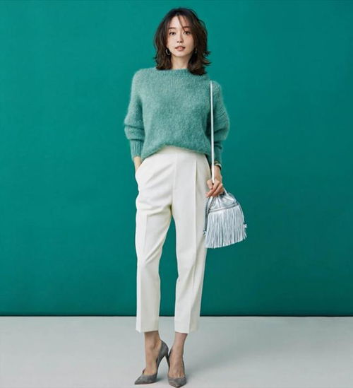 绿色系动漫头像女清新清新