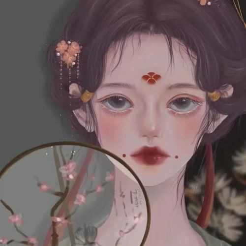 病娇系微丧动漫女生头像
