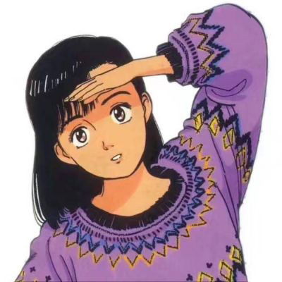 复古动漫女头像粉色复古风图片女生头像