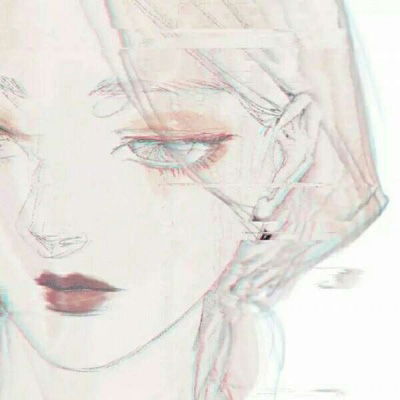 黑暗系动漫头像黑暗系列少女丧图片
