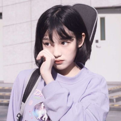 短发时尚女生头像,短发的你霸气长存
