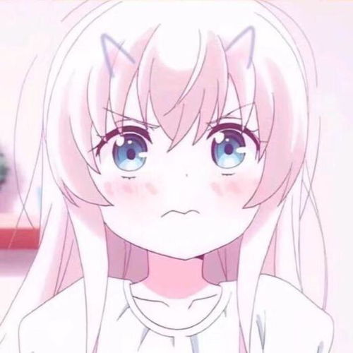 可可爱爱少女头像二次元动漫头像