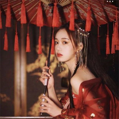 古风系头像图片女生
