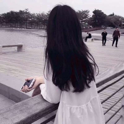 女生背影头像真实