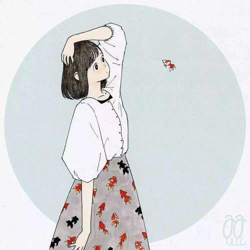 抖音100张撩人插画头像,五大系列爱了爱了