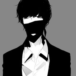 动漫头像纯色动漫男头二次元