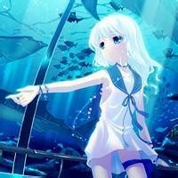 有没有蓝色唯美的图片是头像