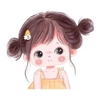 手绘大眼睛可爱小女孩个性头像图片一波