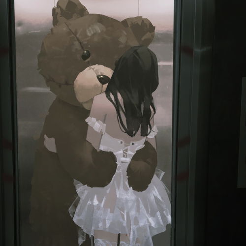 头像暗黑微丧系动漫女头像2