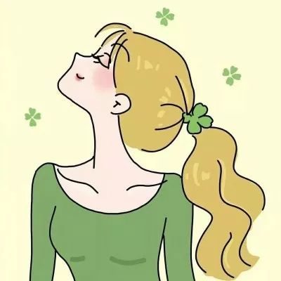 女生头像可爱绿色系动漫女头像