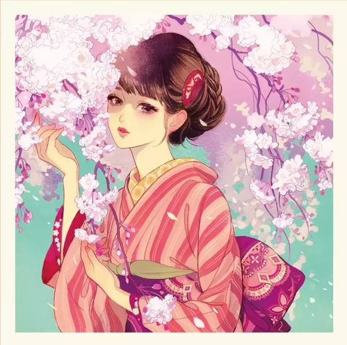 插画丨她的眸,柔情似水