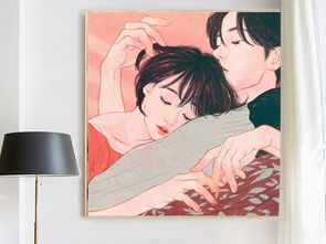绿色系动漫头像女清新情侣头像