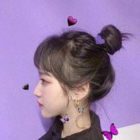 紫色系霸气女头像好看