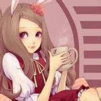 朦胧效果的萌系女生卡通qq头像图片大全