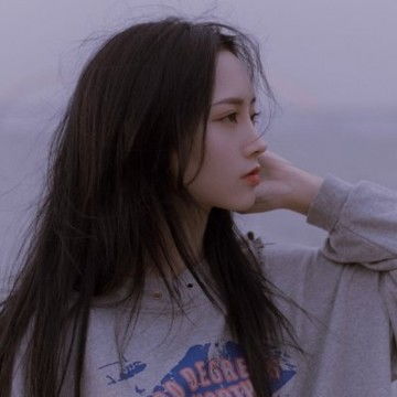 女生高冷头像侧脸