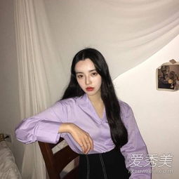 中分发型怎么打理中分发型怎么吹变偏分爱秀美