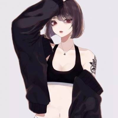 酷炫霸气女生头像动漫酷帅冷酷动漫女生图片合集
