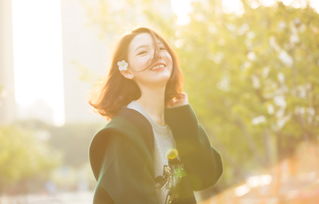 治愈系少女陈瑶浪漫来袭巧笑嫣然定格春日小美好