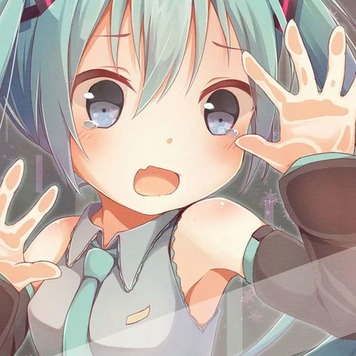 粉色系动漫女生头像吧初音未来