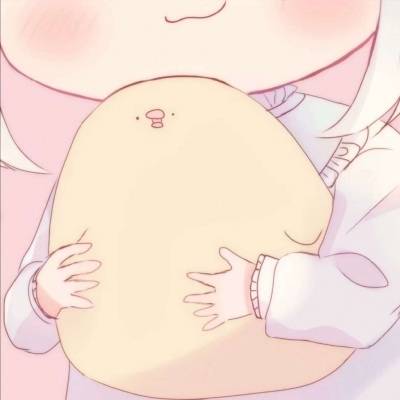 可爱系情侣头像不是人