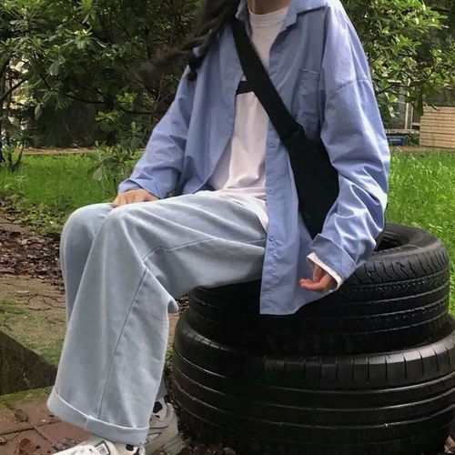 温柔干净的蓝色系部位头像