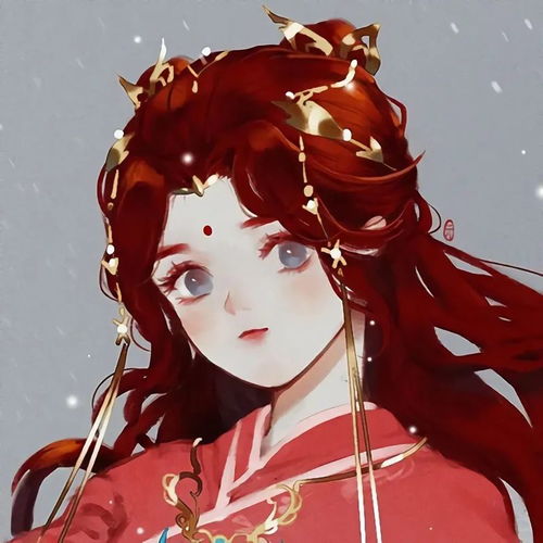 动漫卡通古风女生头像
