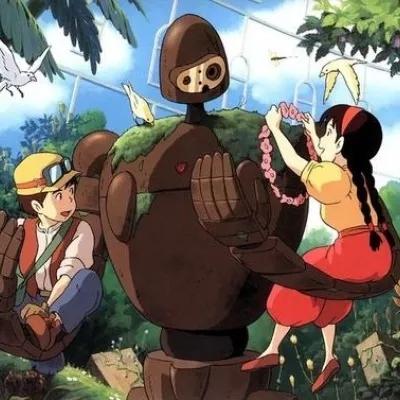动漫头像天空之城