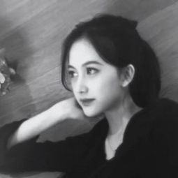 黑白女头像伤感高冷孤独岁月之沉淀