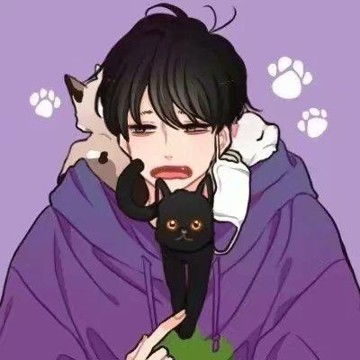 动漫萌系男生微信头像