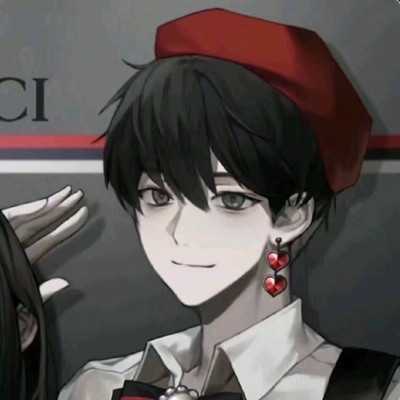 情头二男一女动漫头像