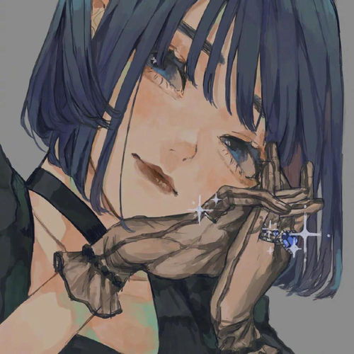 插画好看的女孩头像,日常收藏系列