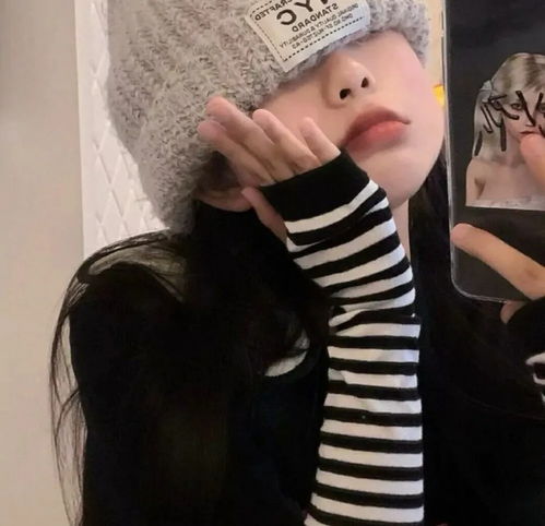 头像闺蜜黑色系女头