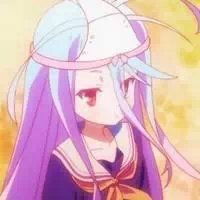 二次元少女萌系头像w游戏人生
