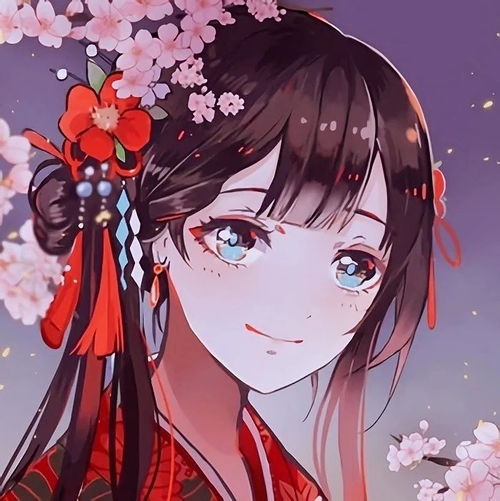 动漫女头上邪,我欲与君相知