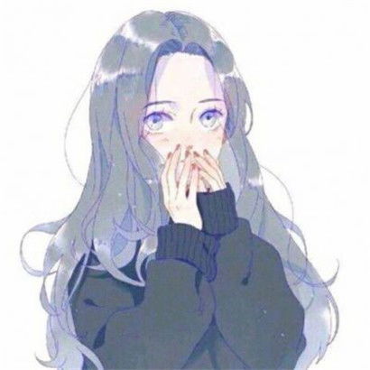 卡通女生头像冷酷美丽,回忆似风留不住