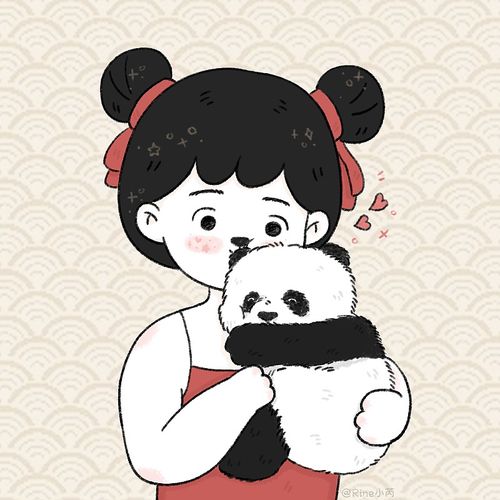 猫系可爱少女头像动物