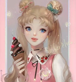 她画笔下的人物都自带仙气超级美,果断选了一张做头像
