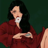 绿色系头像女动漫霸气欧美