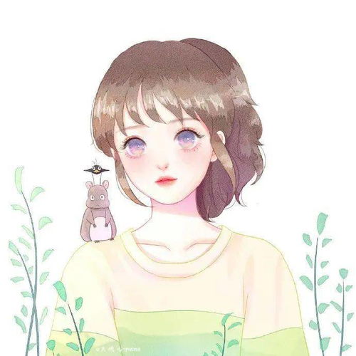 唯美手绘高清动漫女头